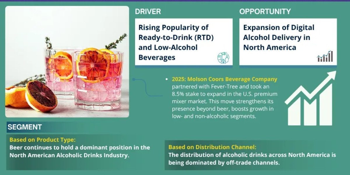North America Alcoholic Drinks Market Outlook 2032: Leading Companies & Share Insights