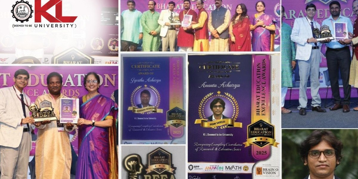 KL University’s faculty honored for excellence at Bharat Education Excellence Awards 2025